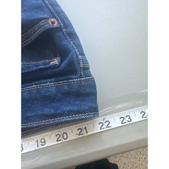 Old Navy High Rise OG Loose Denim Jeans Women 22 Blue Secret Smooth Pockets NEW - Picture 10 of 11